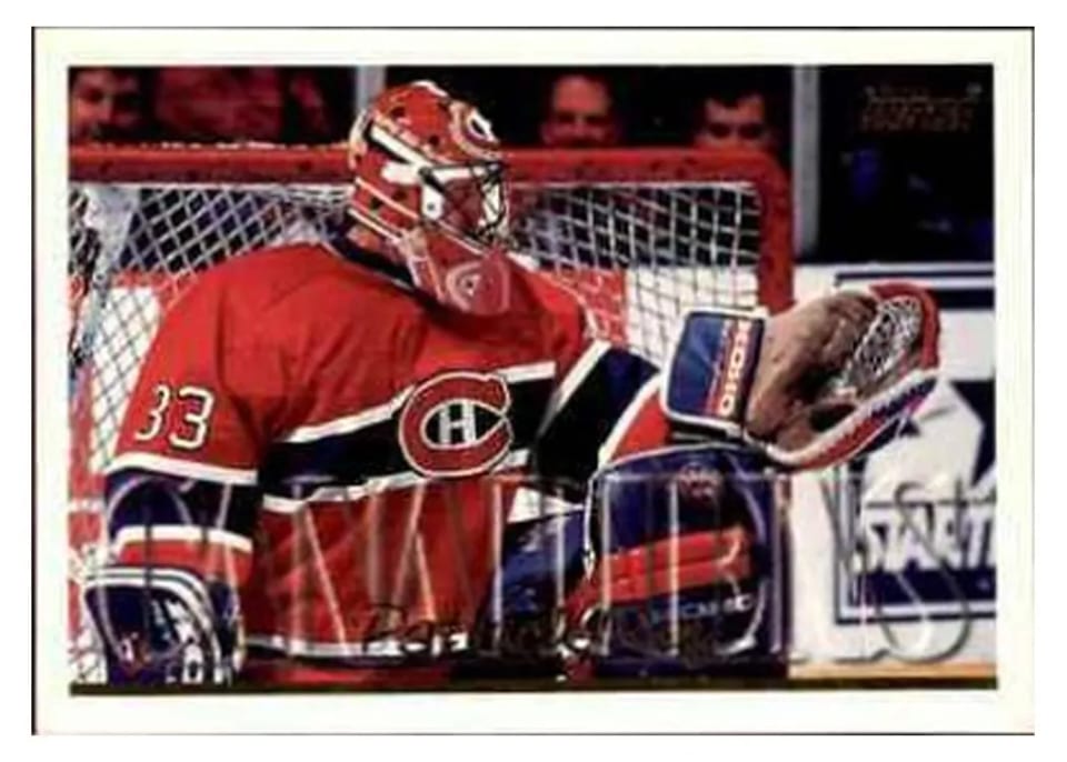 1995 Topps Patrick Roy #60 card