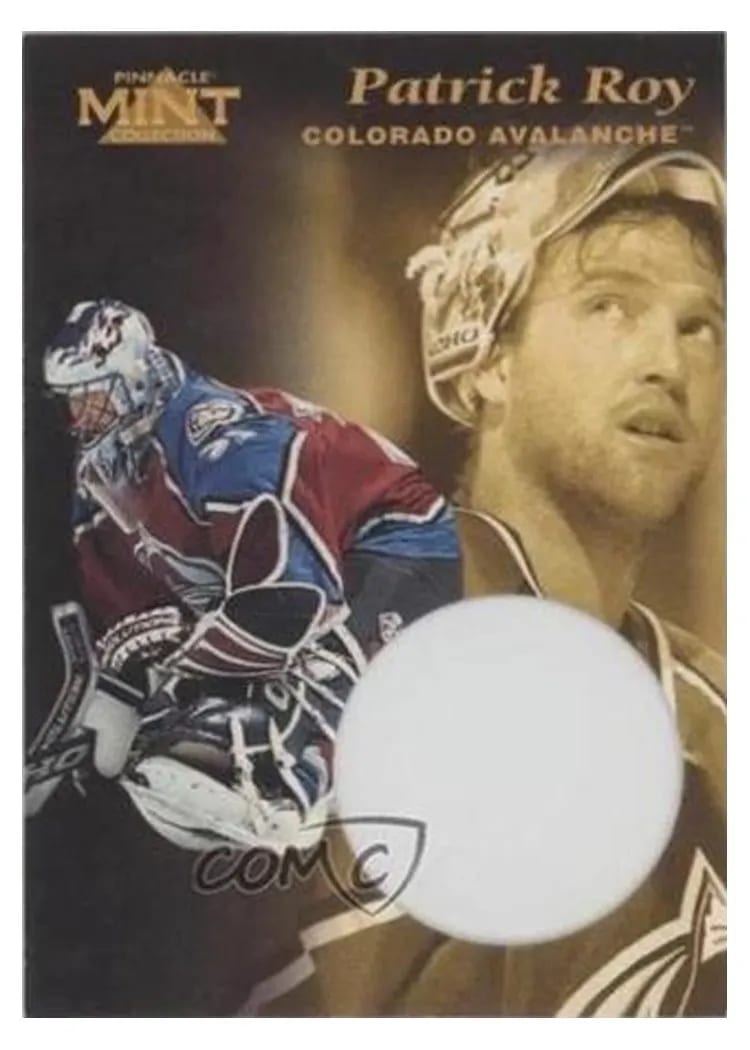 1996 Pinnacle Mint Patrick Roy #21 card