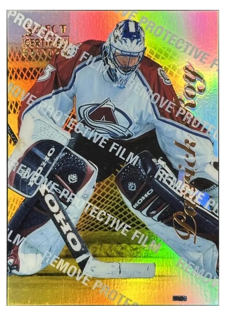 1996 Select Certified Patrick Roy Mirror Gold #81