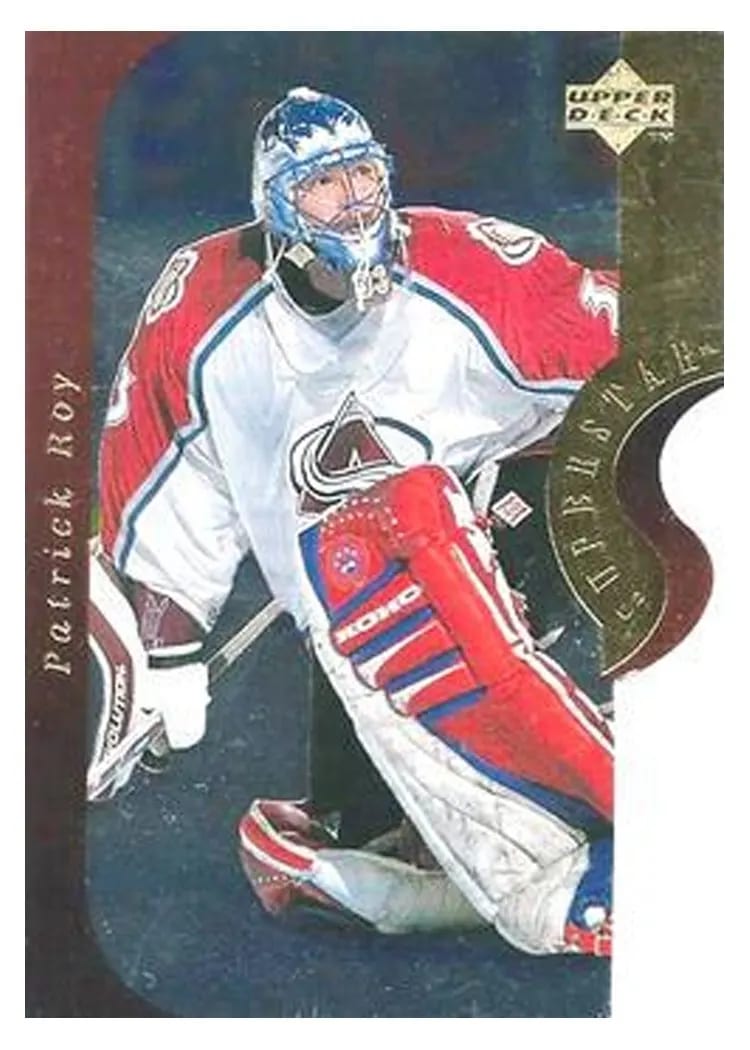 1996 Upper Deck Superstar Showdown Patrick Roy #SS2A card