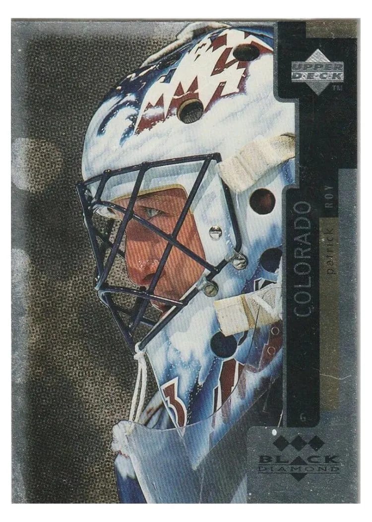 1997 Upper Deck Black Diamond Patrick Roy #41 card