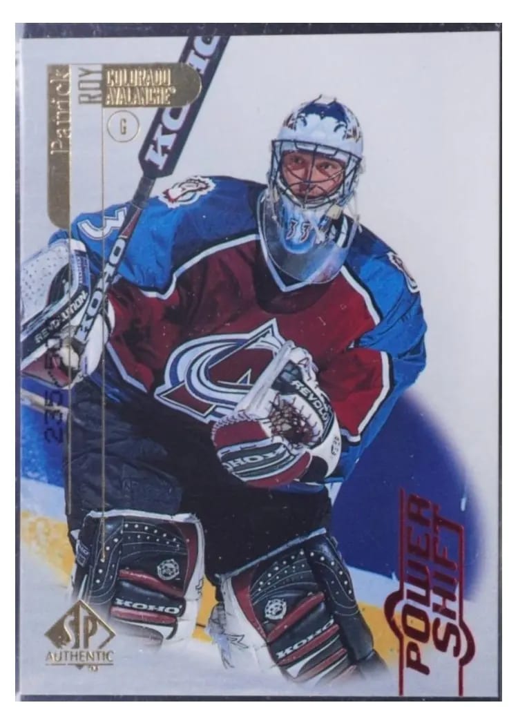 1998 SP Authentic Patrick Roy #21 card