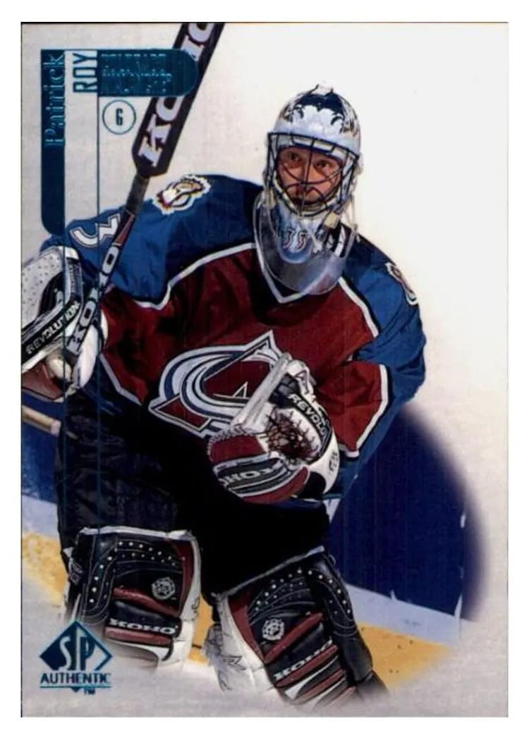 1998 SP Authentic Patrick Roy #21 card