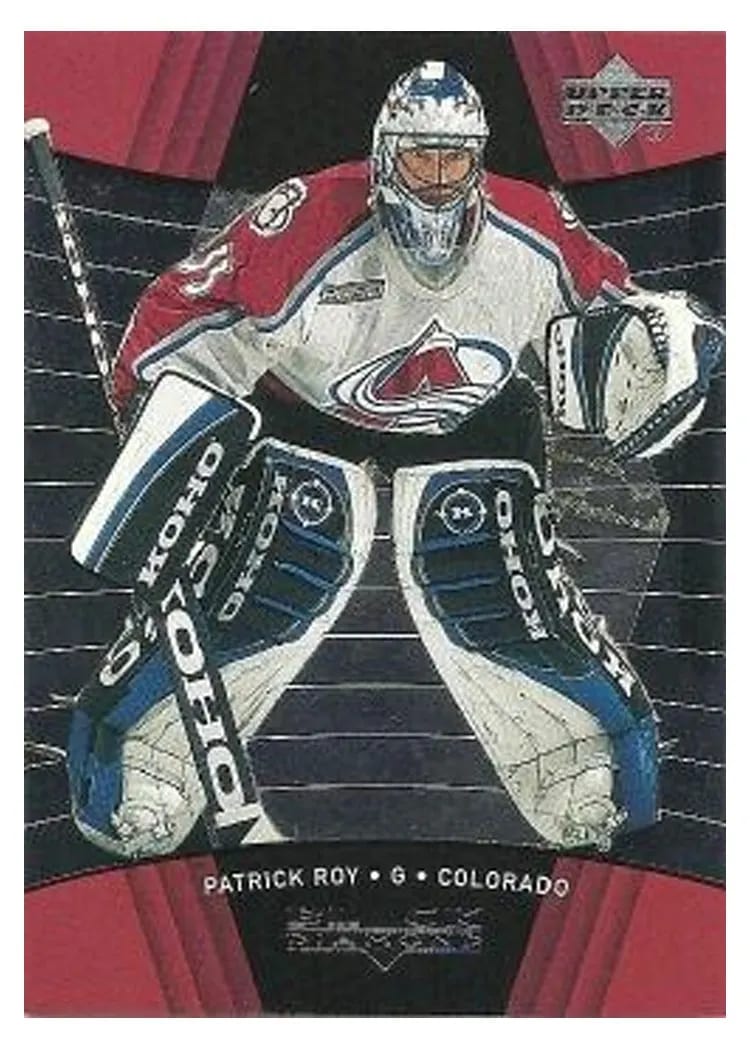 1999 Upper Deck Black Diamond Patrick Roy #24 card