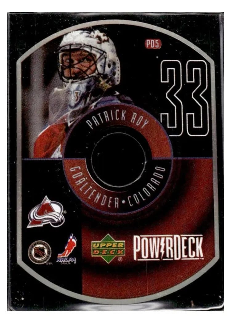 1999 Upper Deck PowerDeck Patrick Roy #8 card