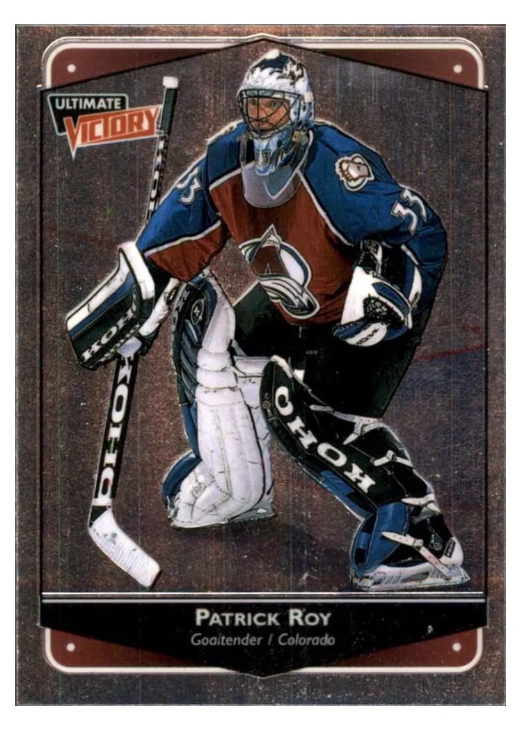 1999 Upper Deck Ultimate Victory Patrick Roy #24 card