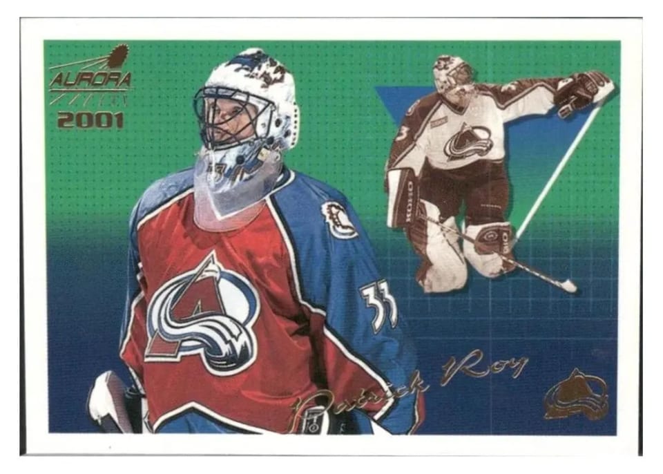 2000 Pacific Aurora Patrick Roy #40 card