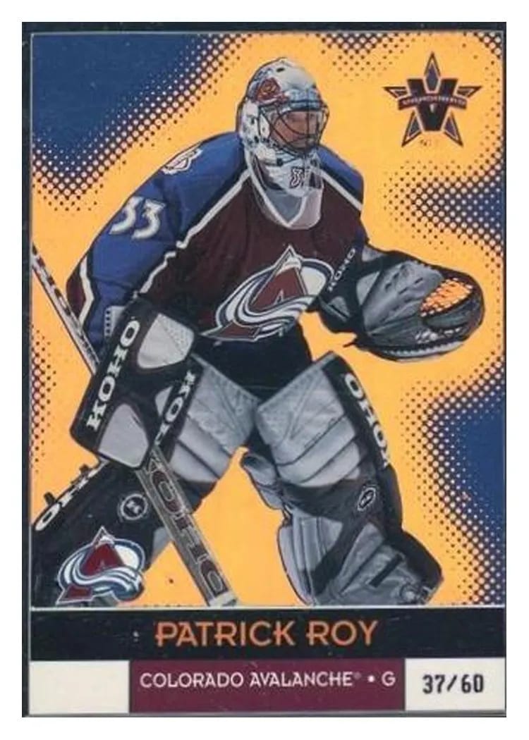 2000 Pacific Vanguard Patrick Roy #29 card