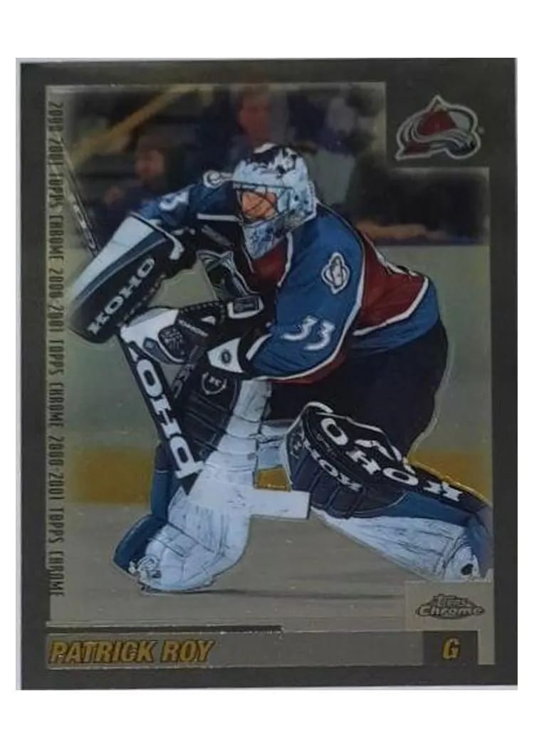 2000 Topps Chrome Patrick Roy #2 card