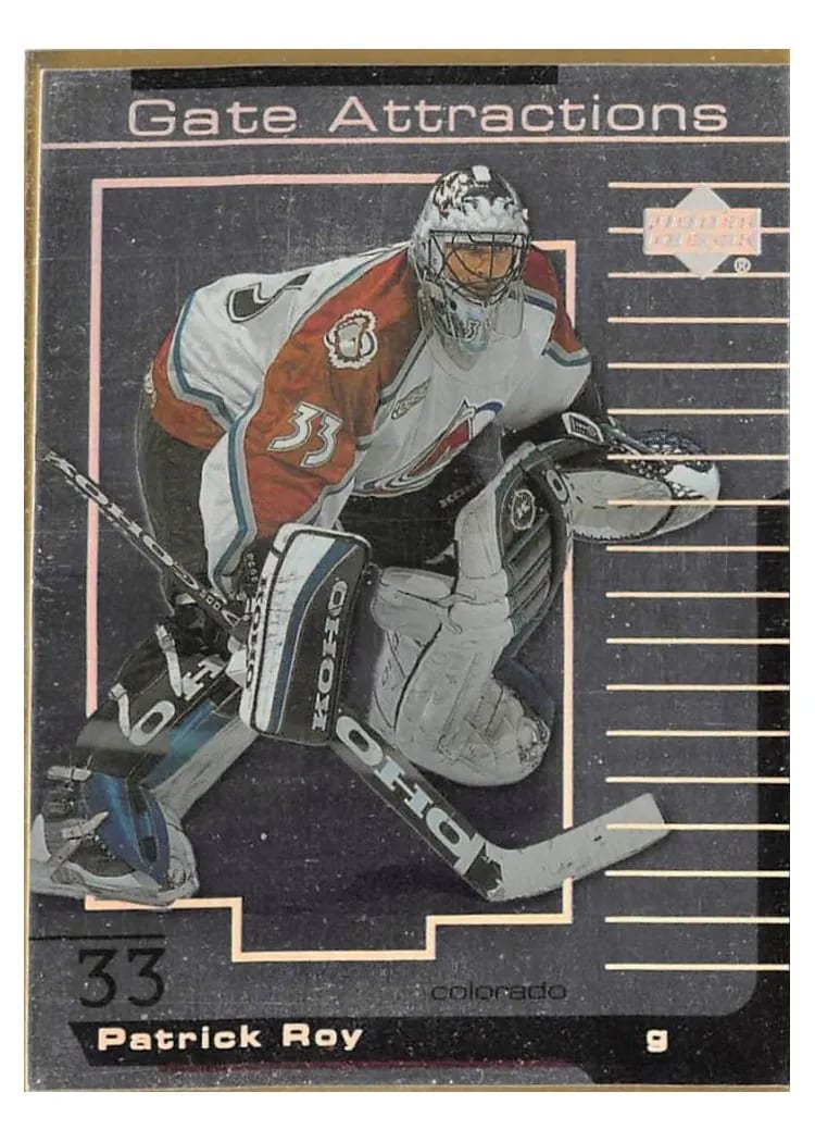 2000 Upper Deck Gate Attractions Patrick Roy #GA4 card
