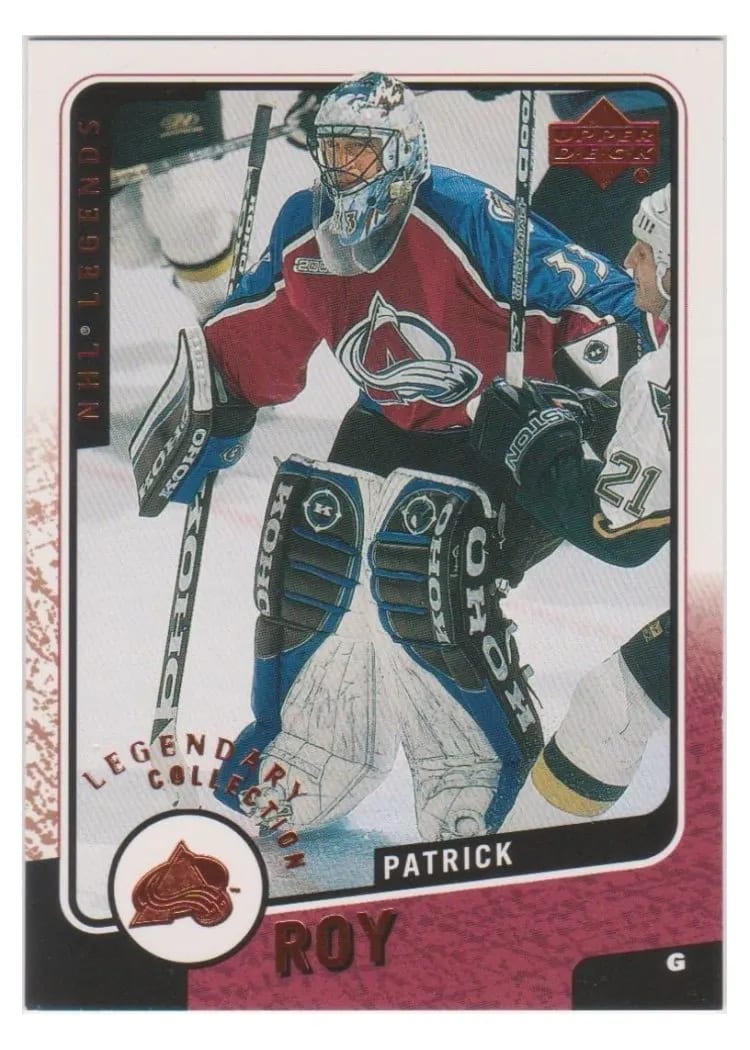 2000 Upper Deck Legends Patrick Roy #31 card
