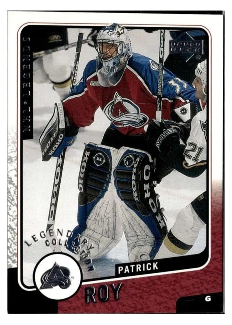 2000 Upper Deck Legends Patrick Roy #31 card