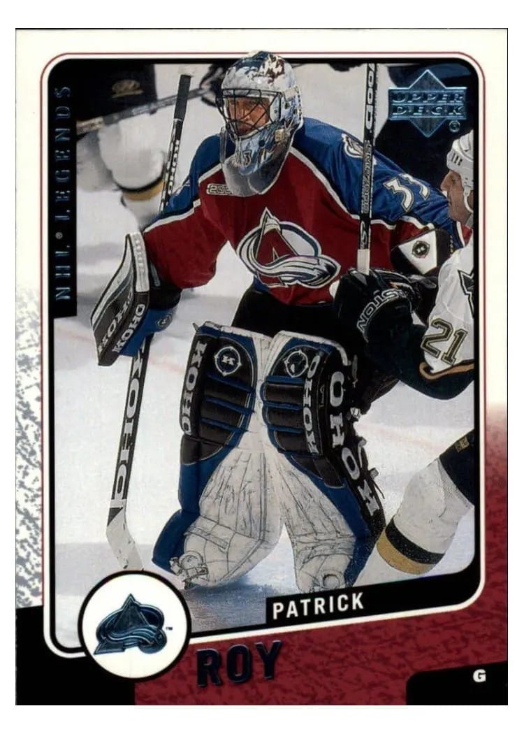 2000 Upper Deck Legends Patrick Roy #31 card