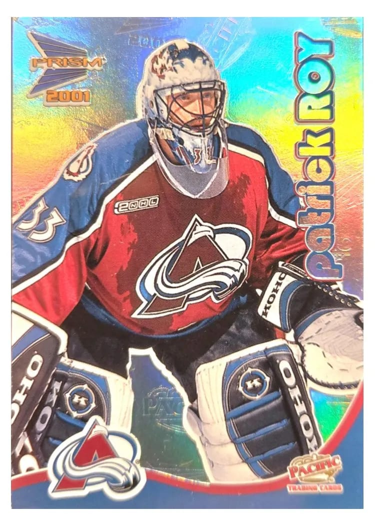 2001 Pacific Patrick Roy #9 card