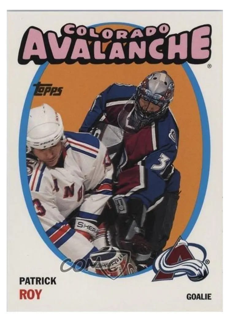2001 Topps Patrick Roy #47 card