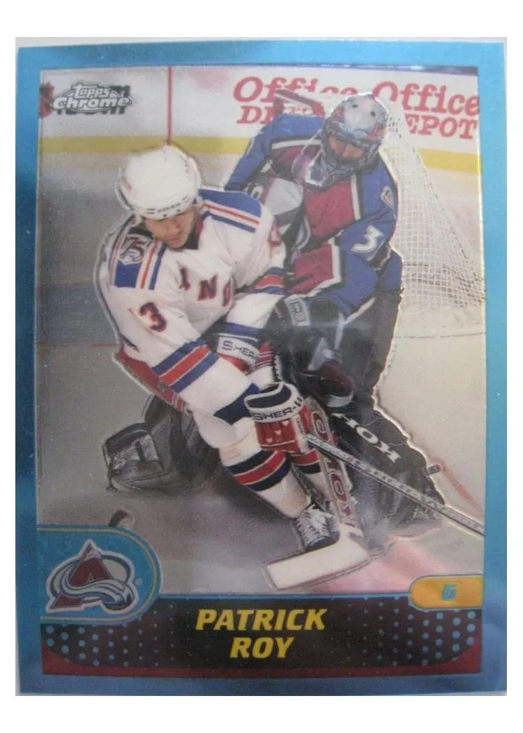 2001 Topps Chrome Patrick Roy #47 card