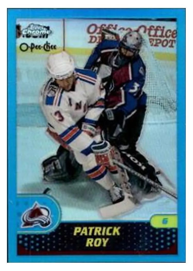 2001 Topps Chrome Patrick Roy #47 card