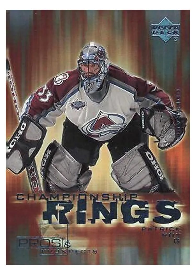 2001 Upper Deck Patrick Roy card