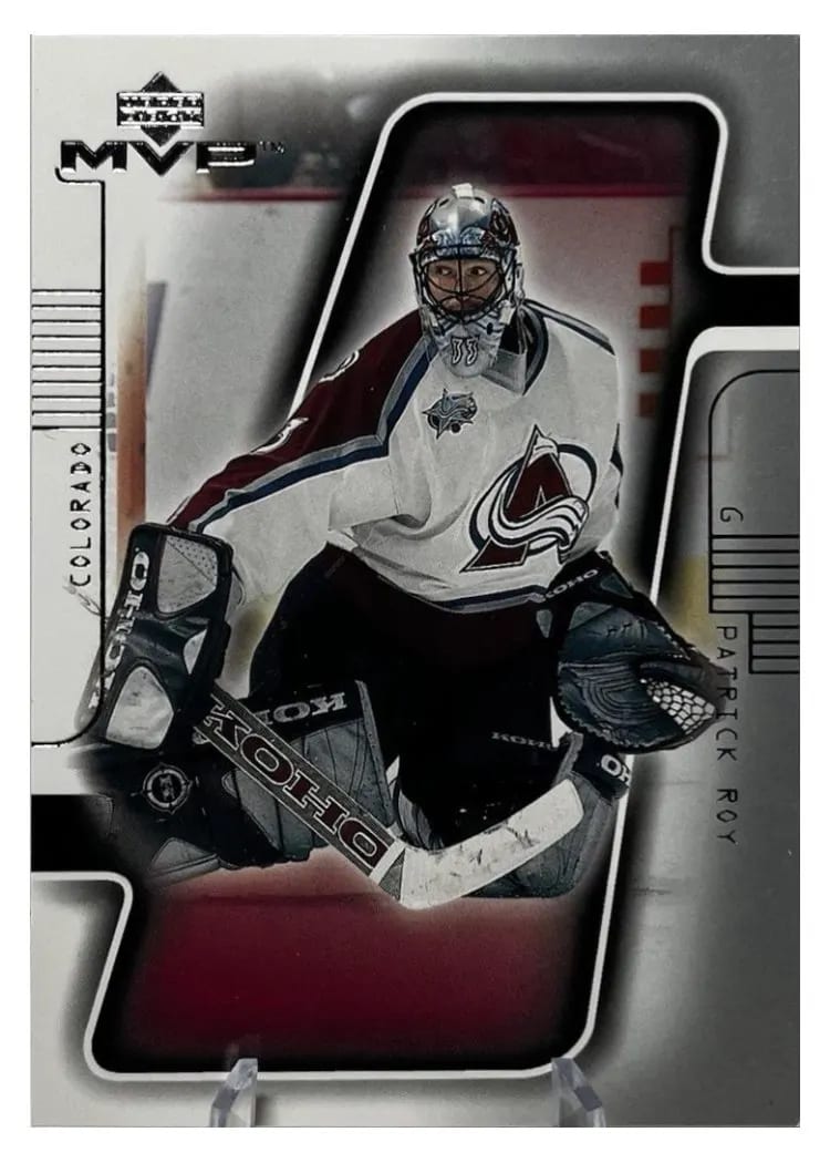 2001 Upper Deck MVP Patrick Roy #49 card
