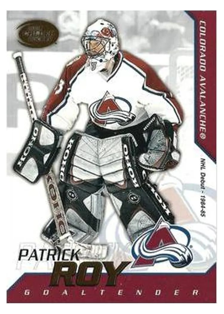 2002 Pacific Calder Patrick Roy #34 card