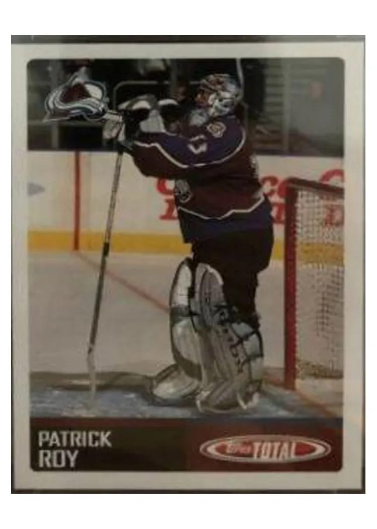 2002 Topps Total Patrick Roy #11 card