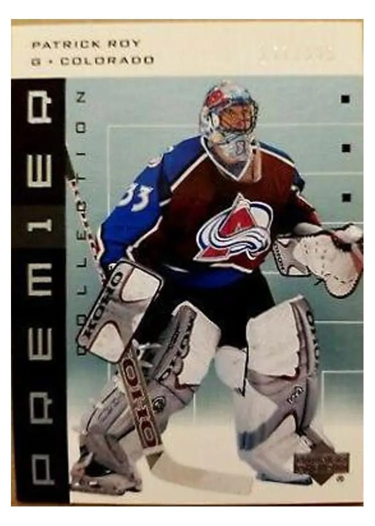 2002 Upper Deck Premier Collection Patrick Roy #15 card