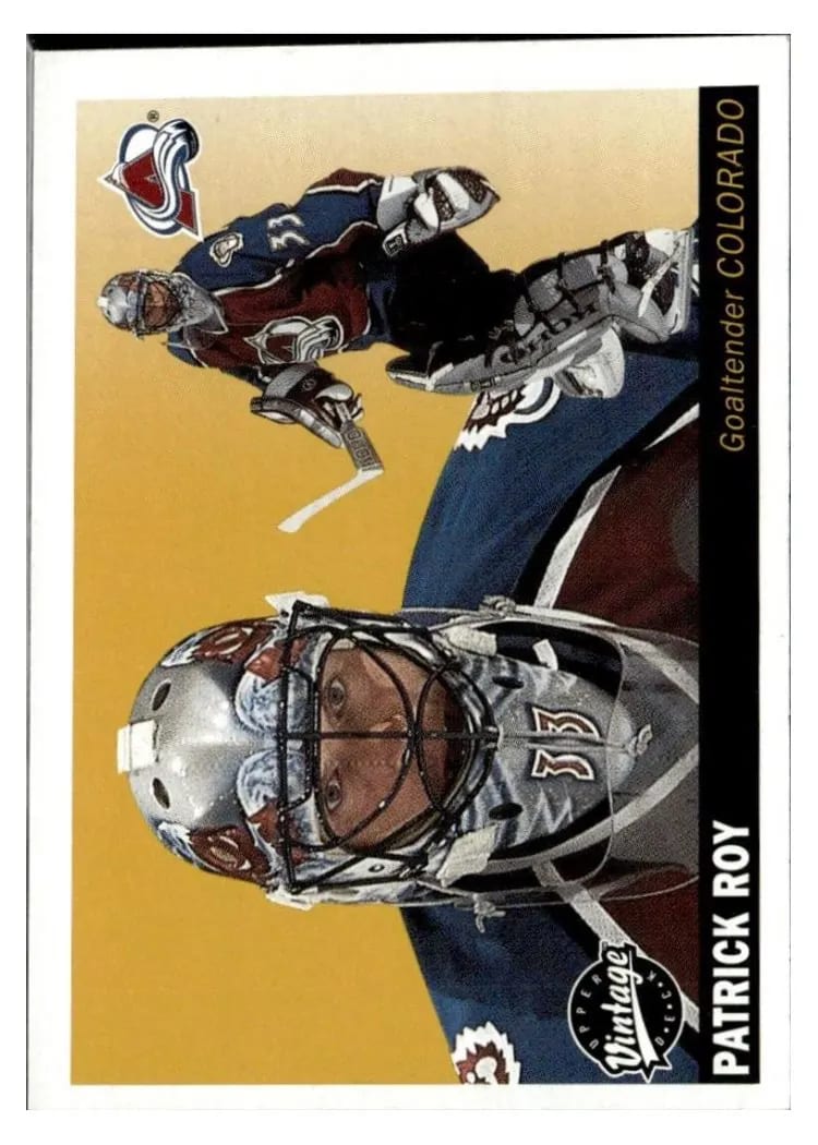 2002 Upper Deck Vintage Patrick Roy #65 card