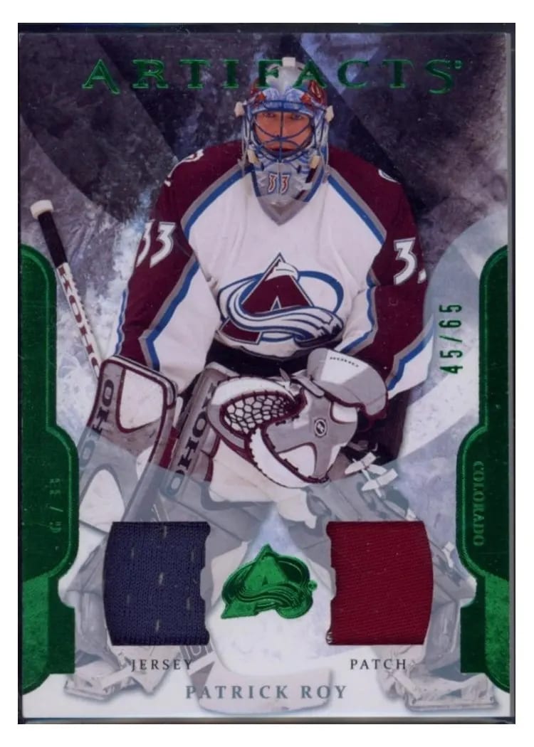 2011 Upper Deck Artifacts Patrick Roy #33 card
