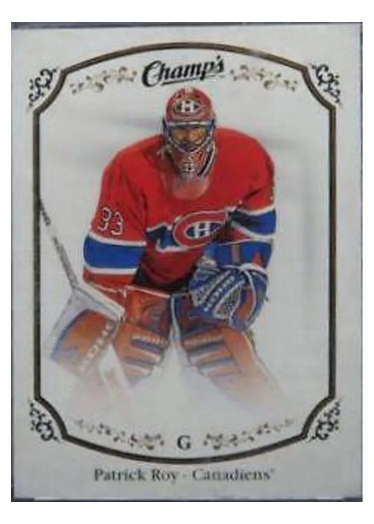 2015 Upper Deck Champs Patrick Roy #325 card
