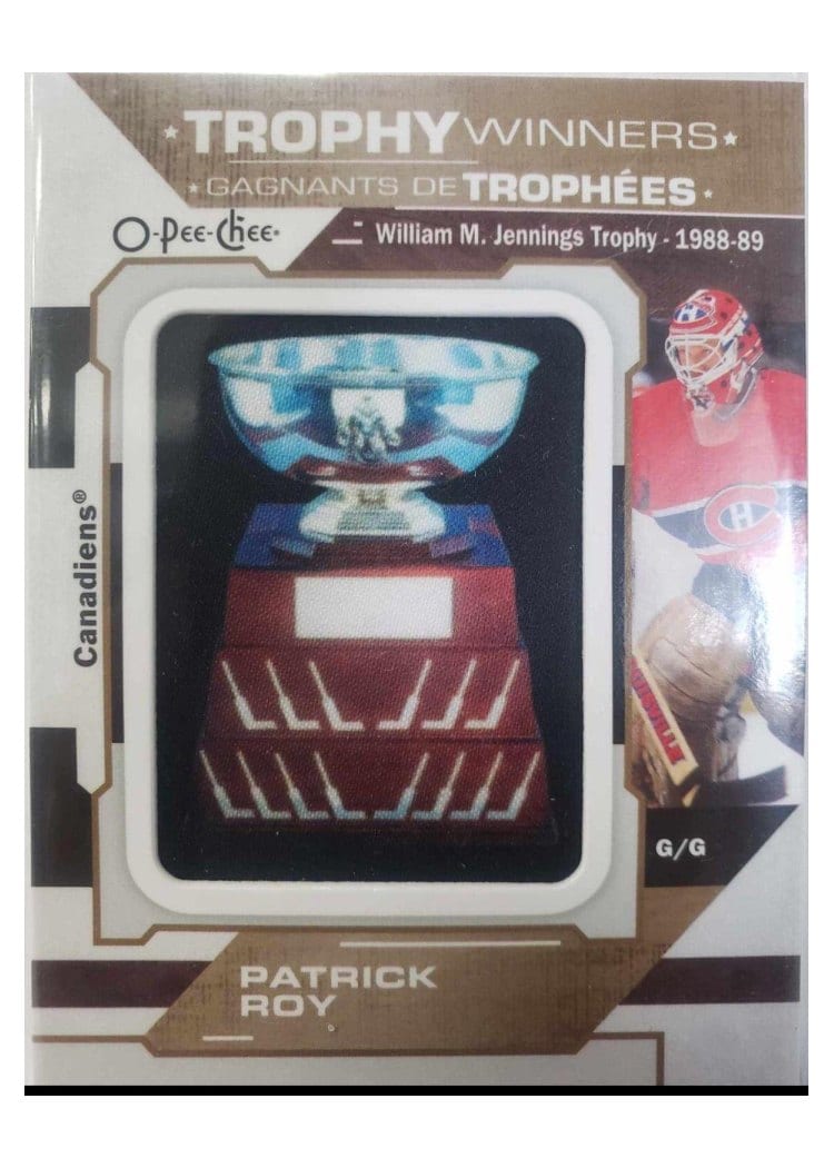 2023-24 O-Pee-Chee O-Pee-Chee Patches Patrick Roy #P-21 card