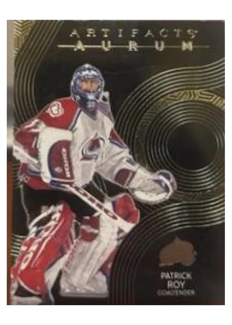 2024-25 Upper Deck Artifacts Aurum Patrick Roy #A-PR card