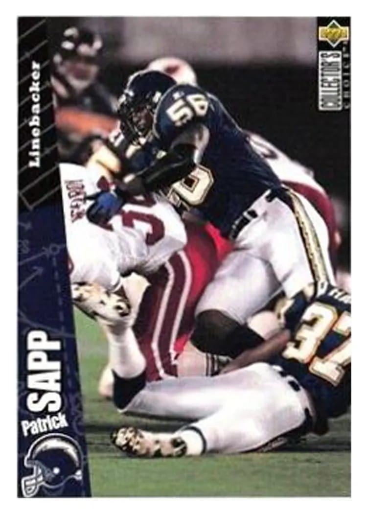 1996 Collector's Choice Update Patrick Sapp #U131 card