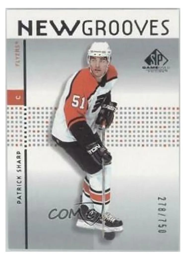 2002 SP Game Used Patrick Sharp #88 card
