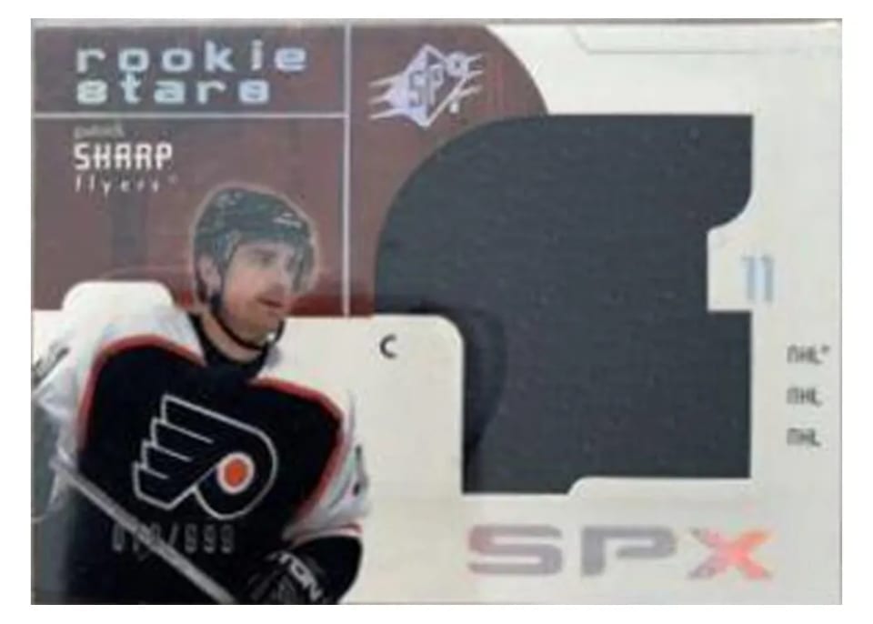 2002 SPx Patrick Sharp #173 card