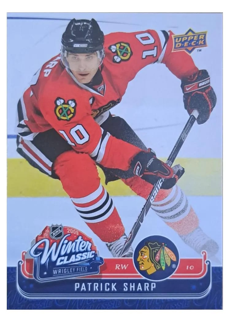 2008 Upper Deck MVP Winter Classic Patrick Sharp #WC18 card