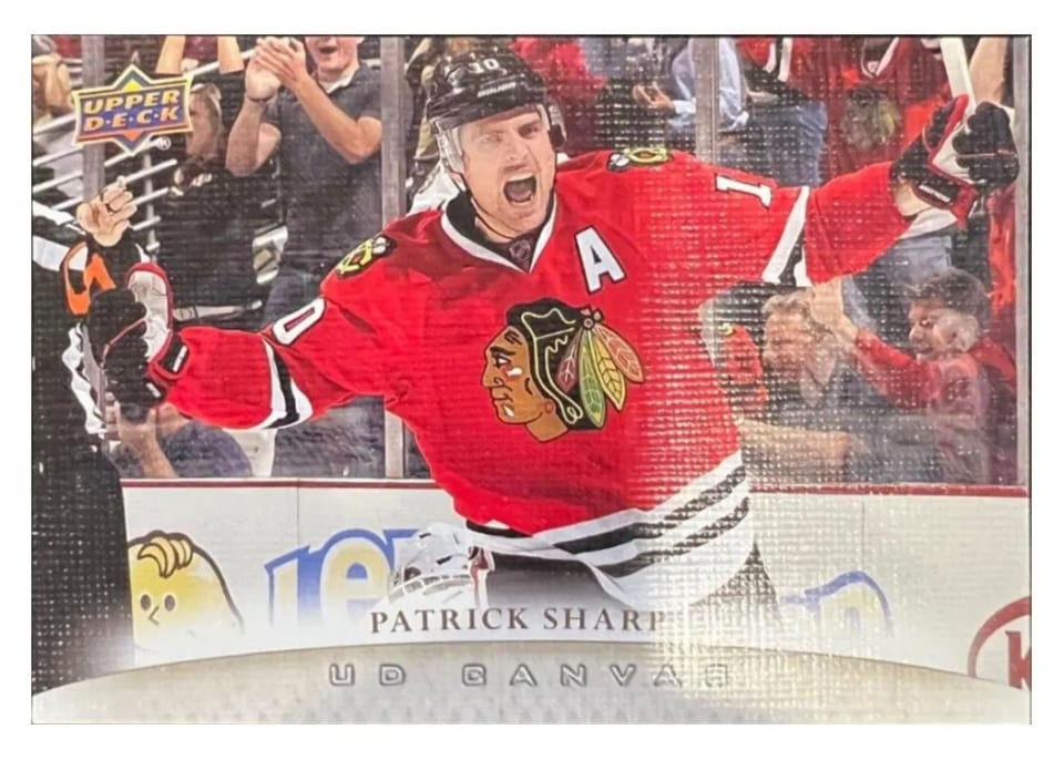 2011 Upper Deck Canvas Patrick Sharp #C138 card