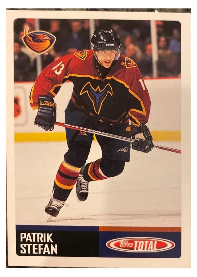2002 Topps Total Patrick Stefan #46 card