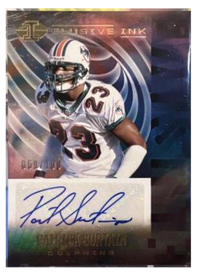 2021 Panini Illusions Elusive Ink Patrick Surtain #EI-PS card