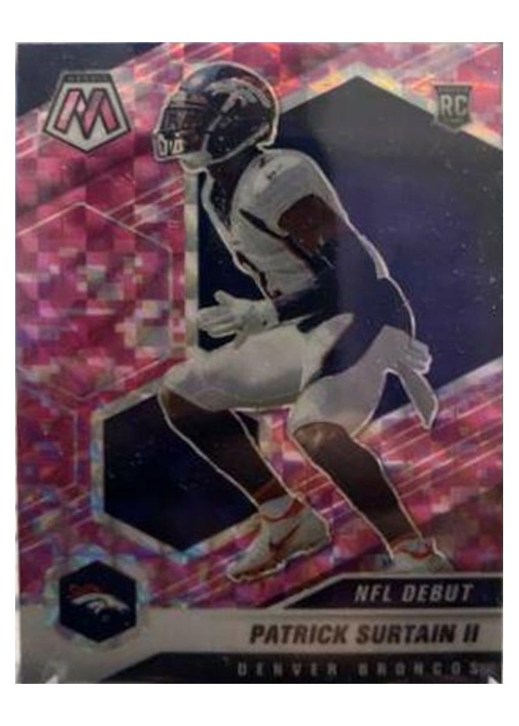 2021 Panini Mosaic Base Set Patrick Surtain II #256 card