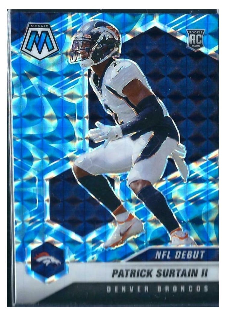 2021 Panini Mosaic Base Set Patrick Surtain II #256 card
