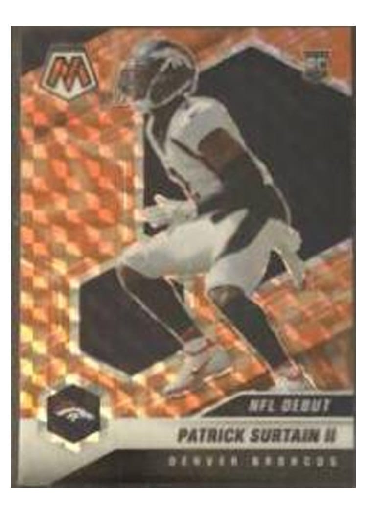 2021 Panini Mosaic Base Set Patrick Surtain II #256 card