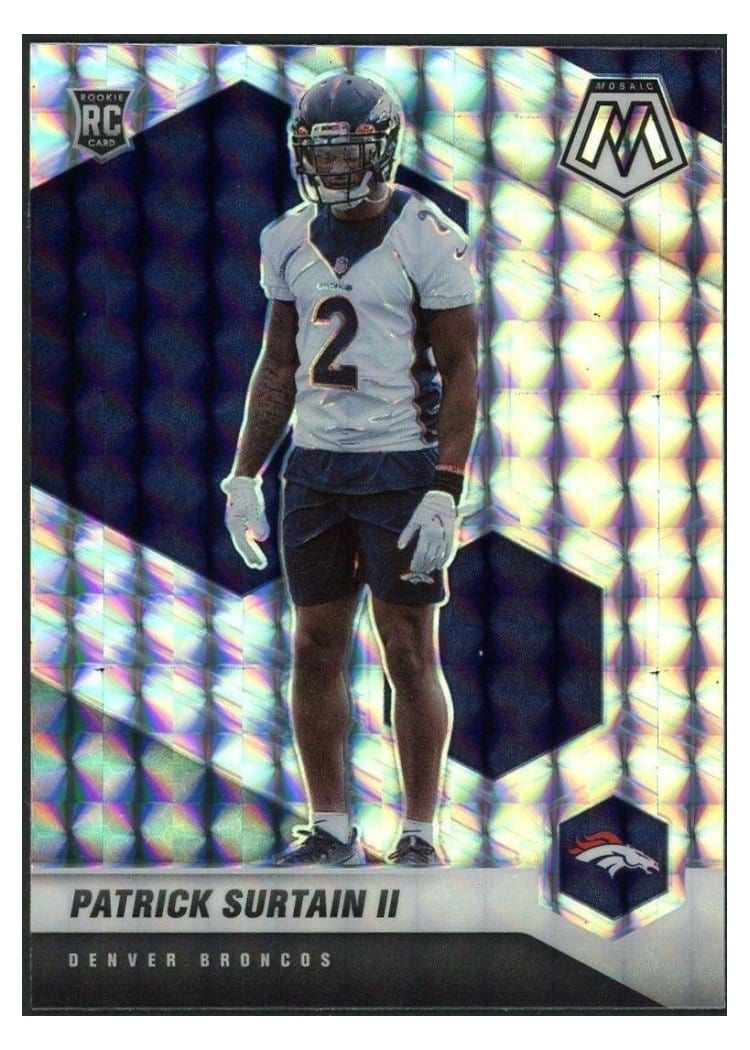 2021 Panini Mosaic Base Set Patrick Surtain II #256 card