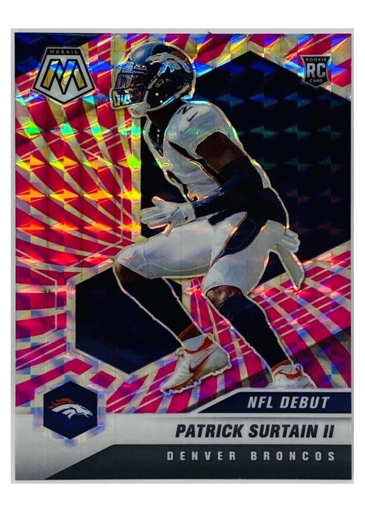 2021 Panini Mosaic Base Set Patrick Surtain II #256 card