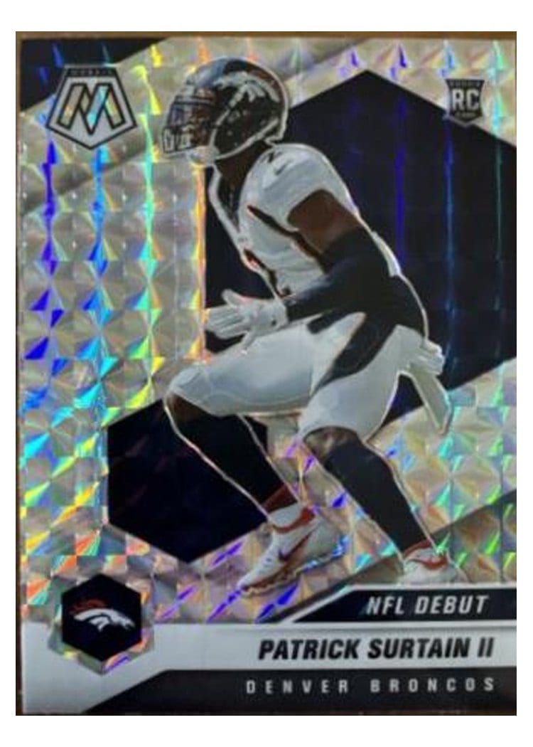 2021 Panini Mosaic Base Set Patrick Surtain II #256 card