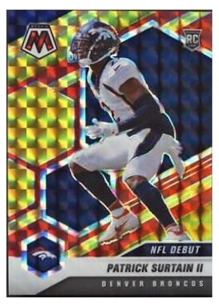 2021 Panini Mosaic Base Set Patrick Surtain II #256 card