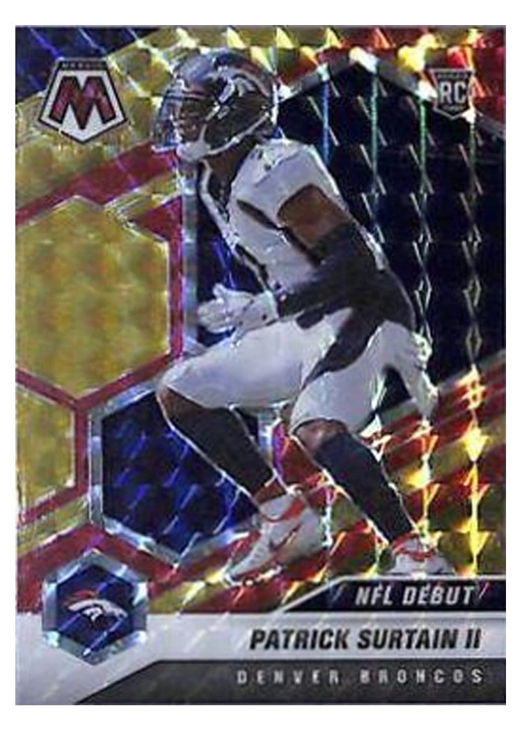 2021 Panini Mosaic Base Set Patrick Surtain II #256 card