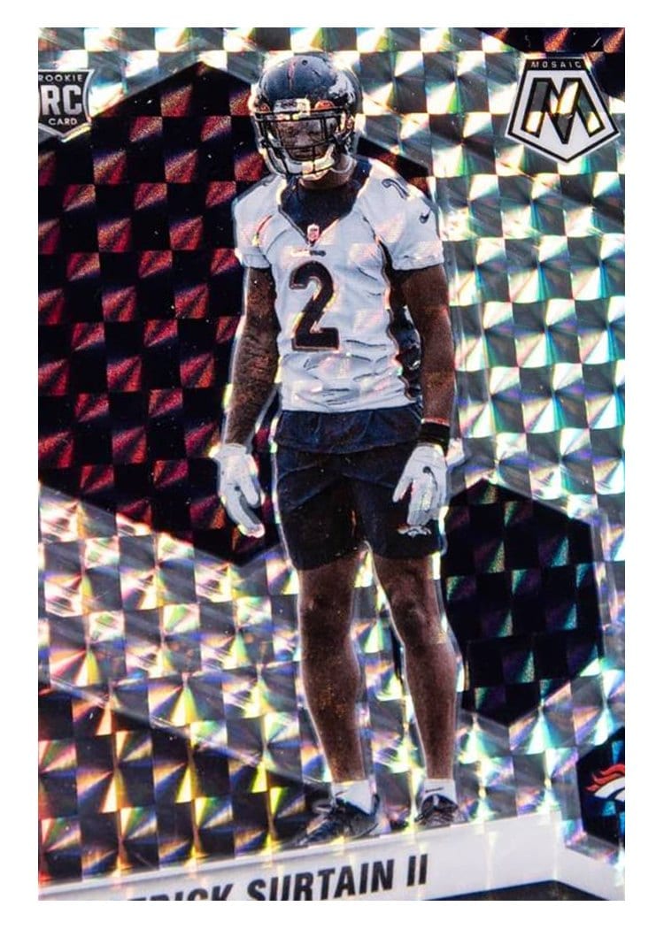 2021 Panini Mosaic Base Set Patrick Surtain II #344 card