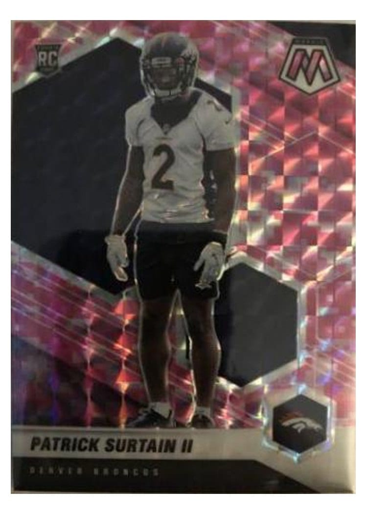 2021 Panini Mosaic Base Set Patrick Surtain II #344 card