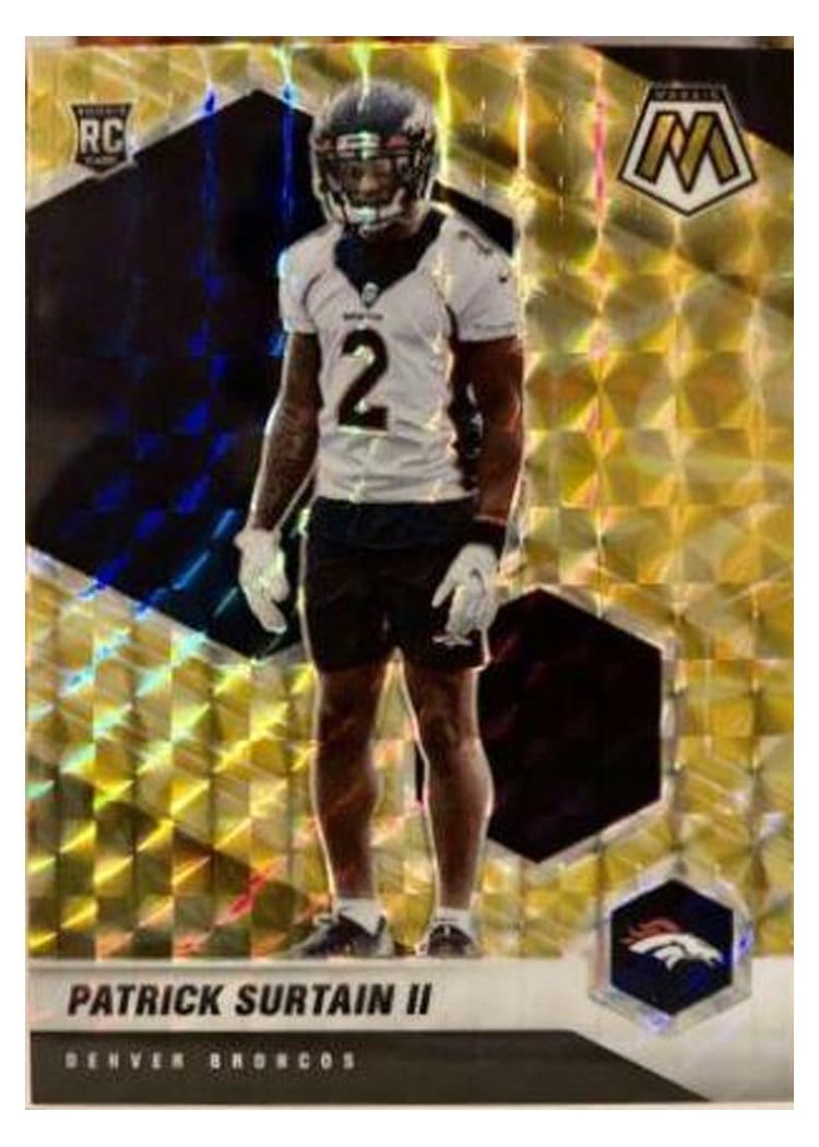 2021 Panini Mosaic Base Set Patrick Surtain II #344 card