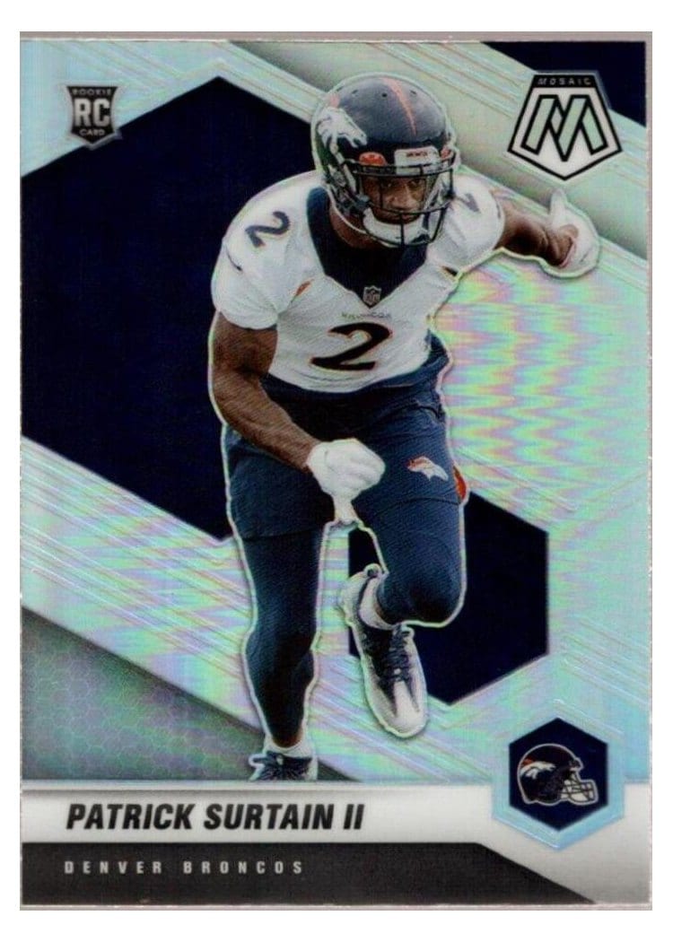 2021 Panini Mosaic Base Set Patrick Surtain II #344 card